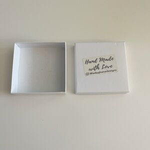 White Jewelry Organizer Box